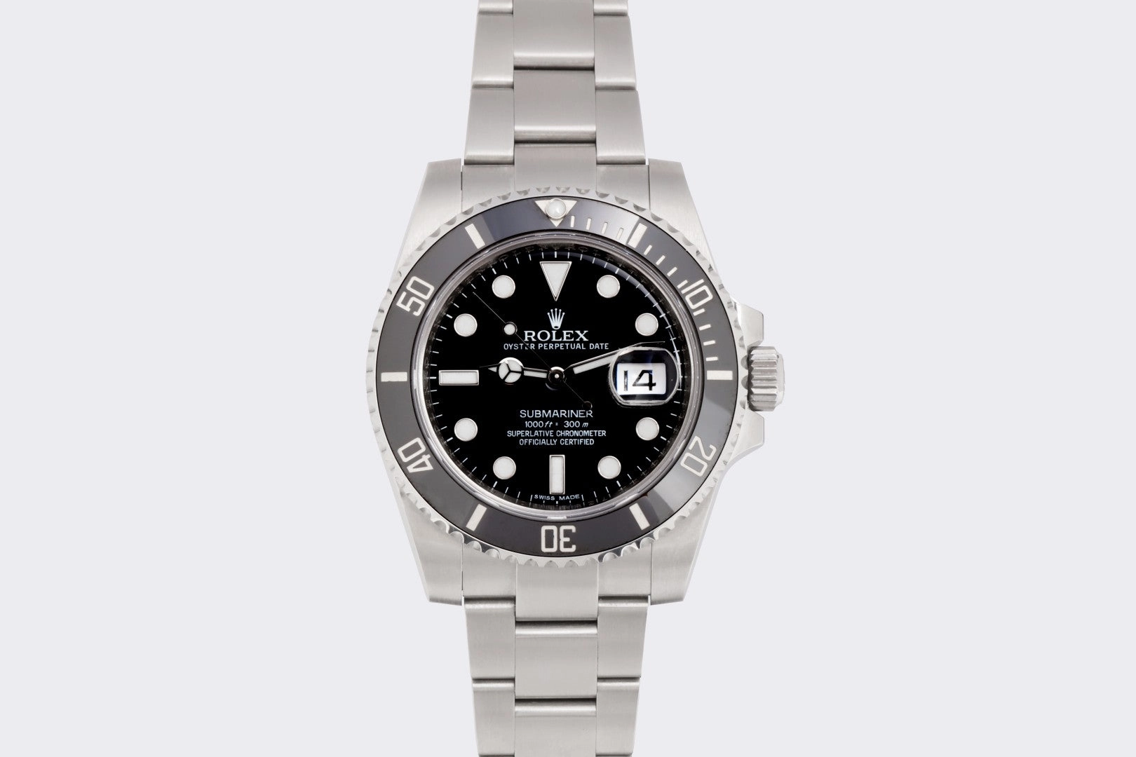 Rolex Submariner 116610 Stainless Steel 40mm Watch Box & Papers