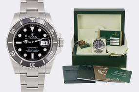 Rolex Submariner 116610 Stainless Steel 40mm Watch Box & Papers