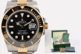 Rolex Submariner 116613N 18K Gold & Stainless Steel 2013 40mm (Box Papers)