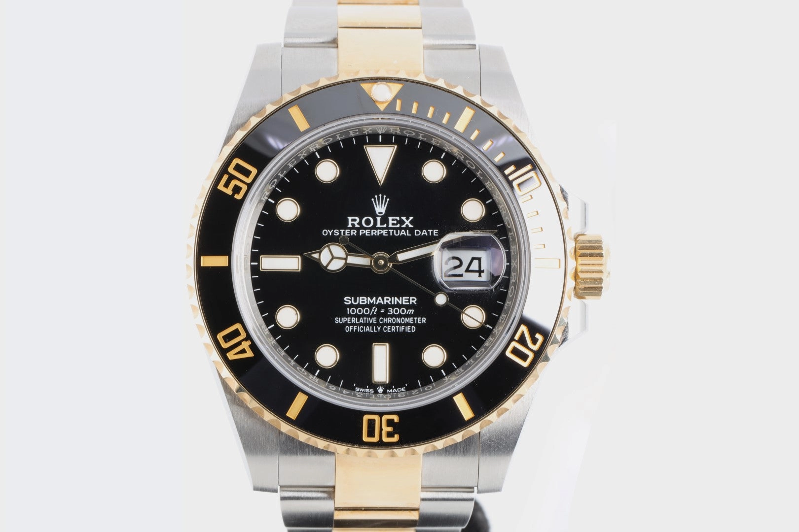 Rolex Submariner 126613LN Stainless Steel & 18k Yellow Gold 41mm Watch 2022