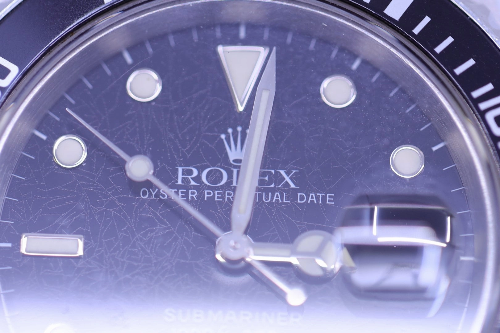 Rolex Submariner 16610 "Spider Dial" Stainless Steel 40mm Men's Watch 1988