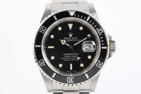 Rolex Submariner 16610 "Spider Dial" Stainless Steel 40mm Men's Watch 1988