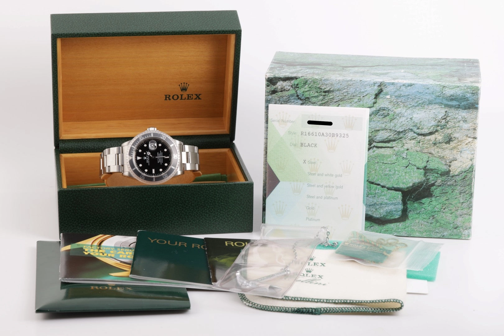 Rolex Submariner 16610 Stainless Steel 40mm Men's Watch