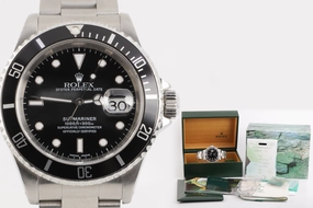 Rolex Submariner 16610 Stainless Steel 40mm Men's Watch