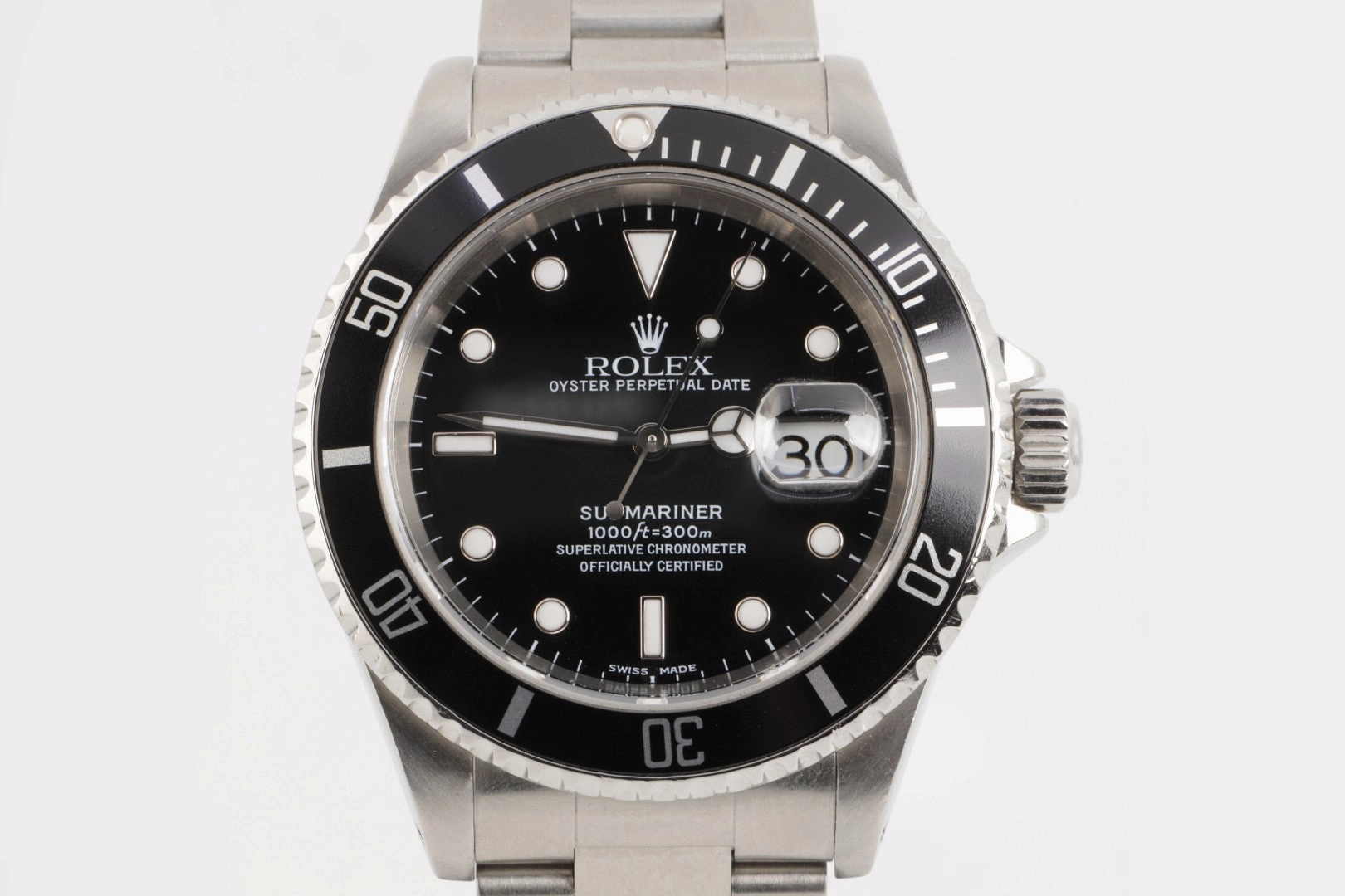 Rolex Submariner 16610 Stainless Steel 40mm Men's Watch