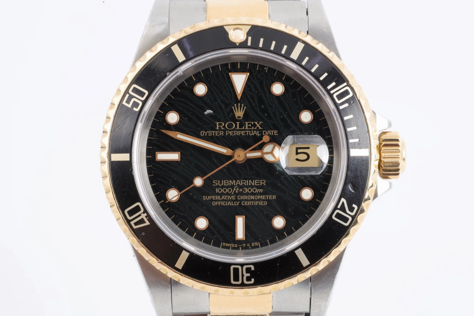 Rolex Submariner 16613 Stainless Steel & 18K Gold "Spider" Dial 40mm Watch