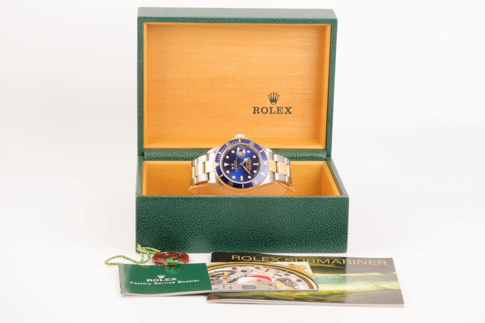 Rolex Submariner 16613 Steel & 18K 40mm Men's Watch