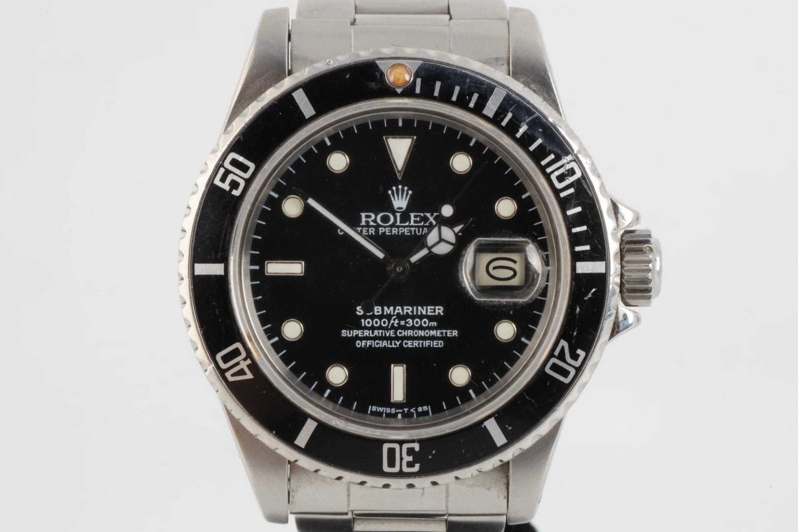 Rolex Submariner 16800 40mm Men's Watch 1984 (Box & Papers)