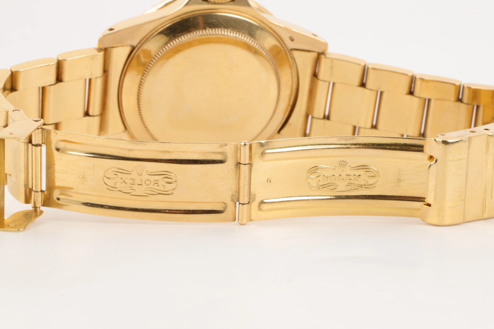 Rolex Submariner 16808 18K Yellow Gold 40mm Watch Blue Bezel & Dial (1981)