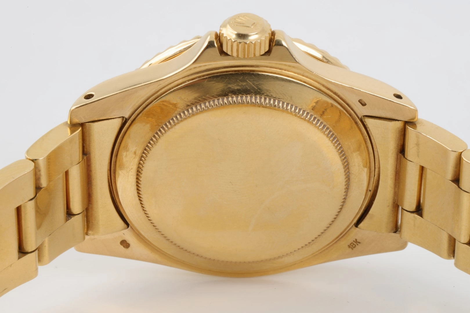 Rolex Submariner 16808 18K Yellow Gold 40mm Watch Blue Bezel & Dial (1981)