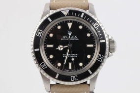 Rolex Submariner 5513 Stainless Steel 40mm Men's Watch 1988