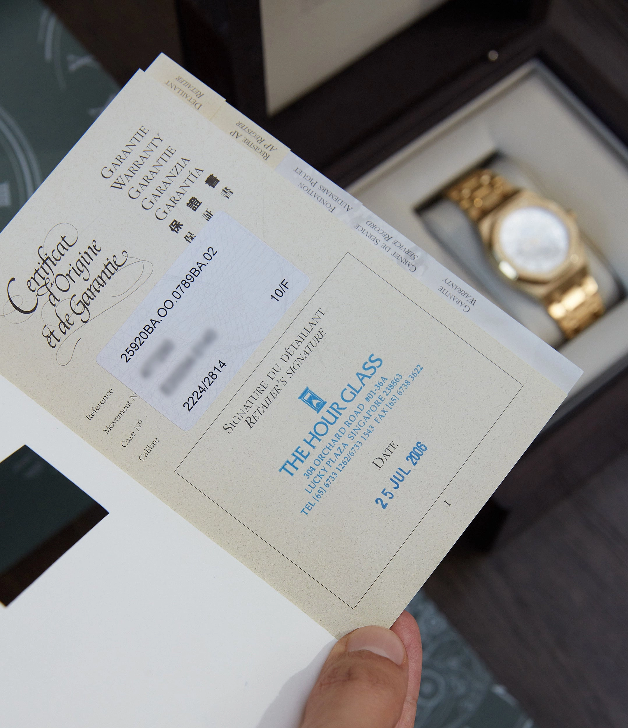 Royal Oak 25920BA | Yellow Gold