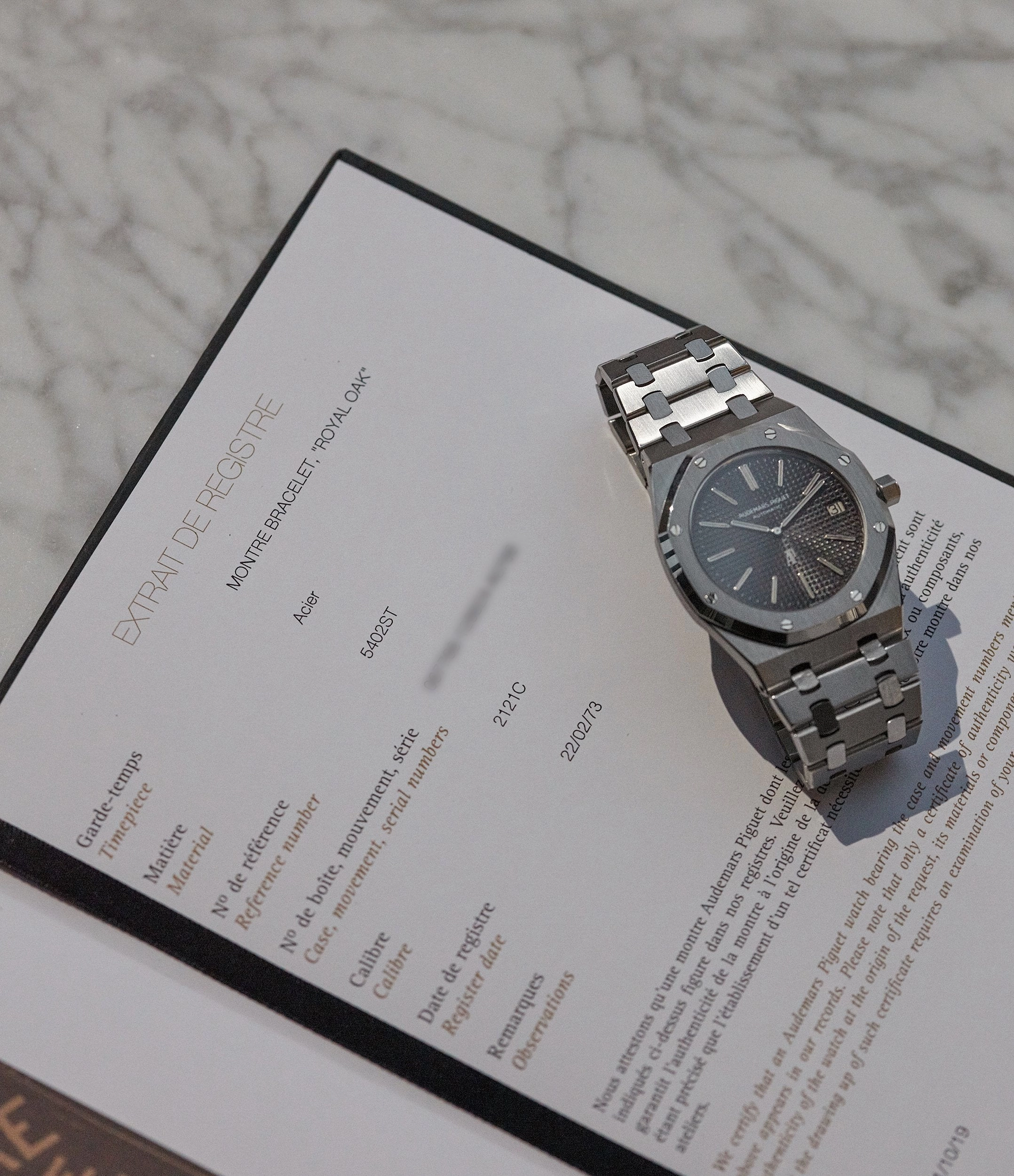 Royal Oak 5402 | Steel