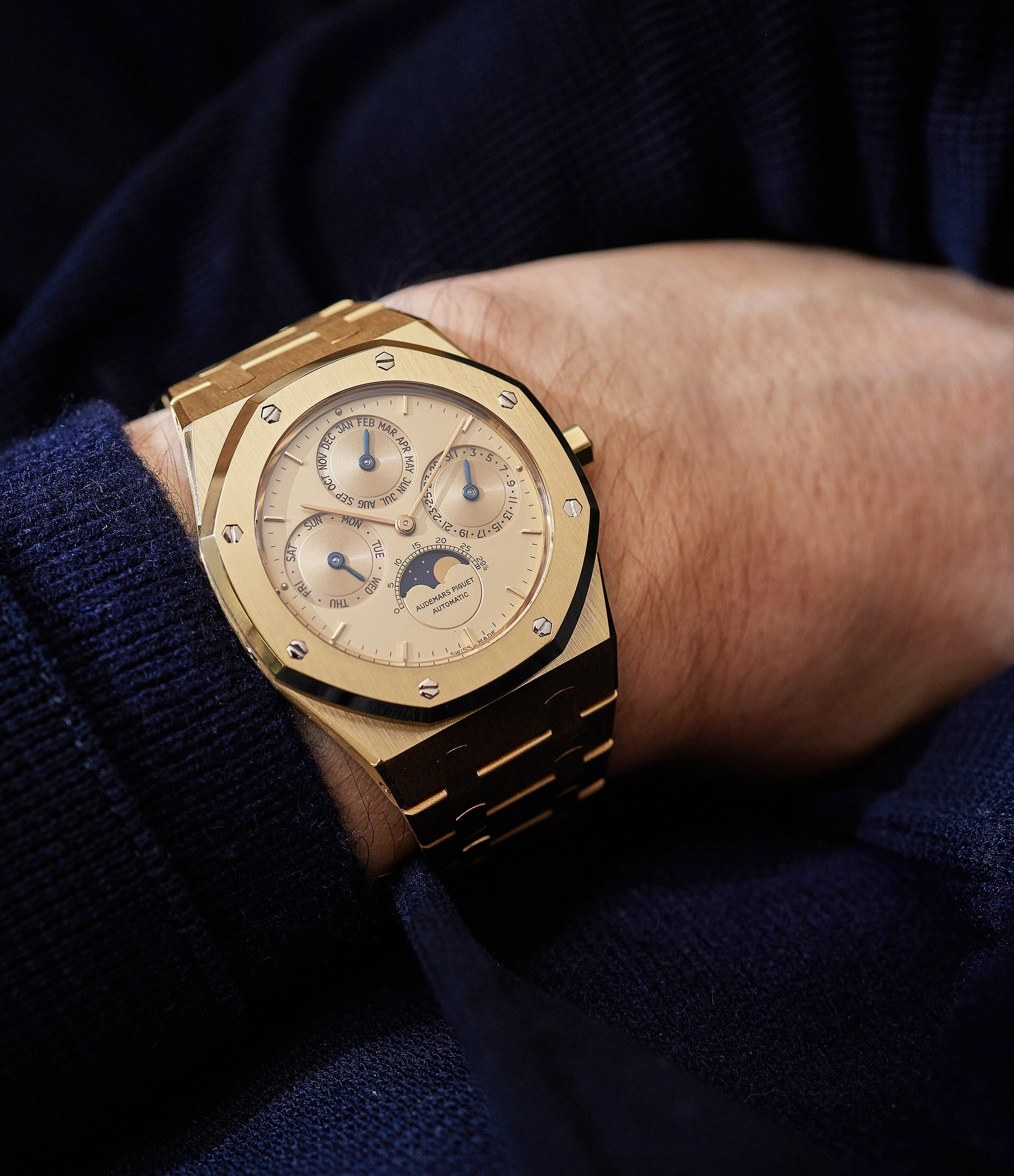 Royal Oak | Quantime Perptuel | Yellow Gold