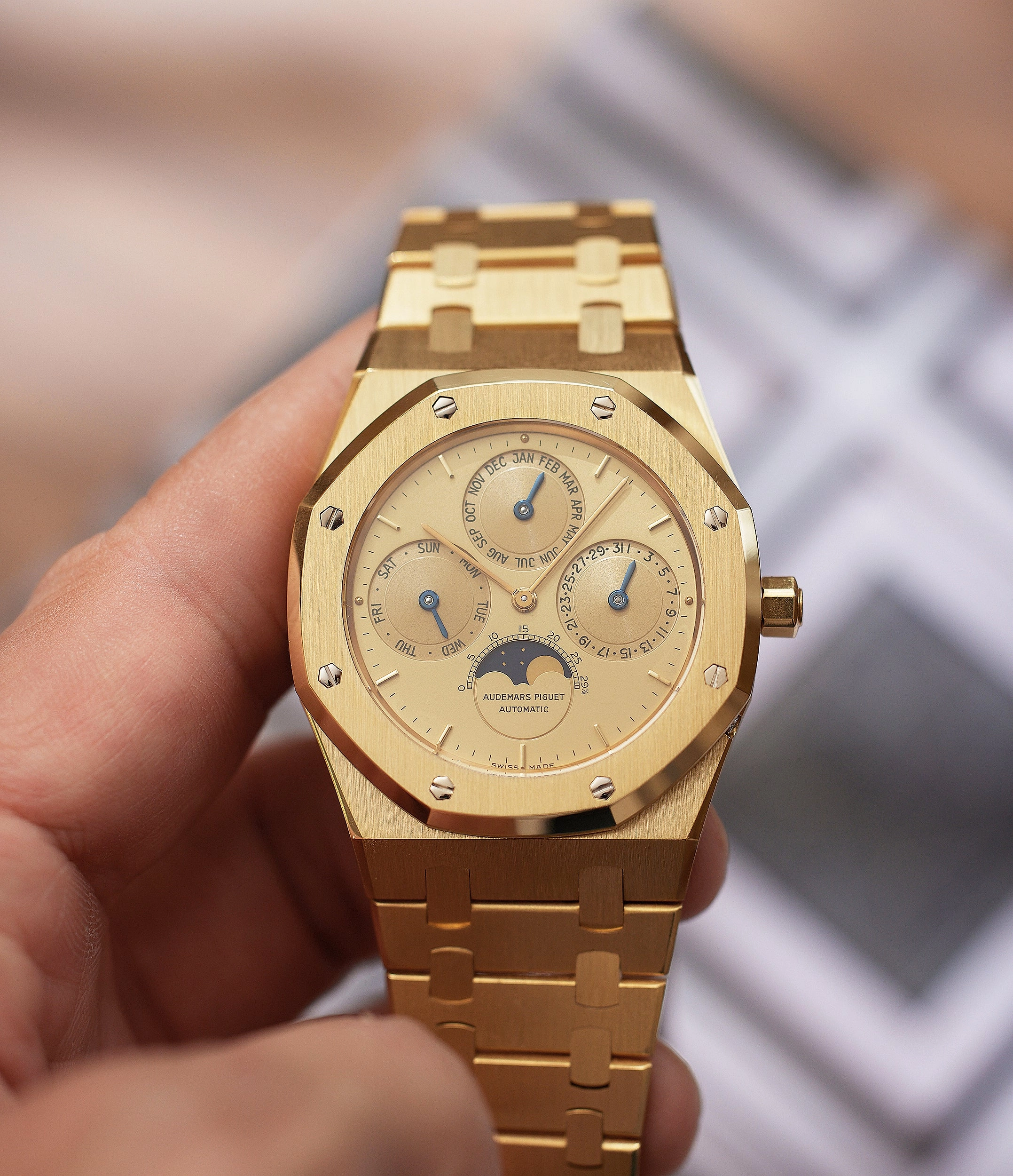 Royal Oak | Quantime Perptuel | Yellow Gold