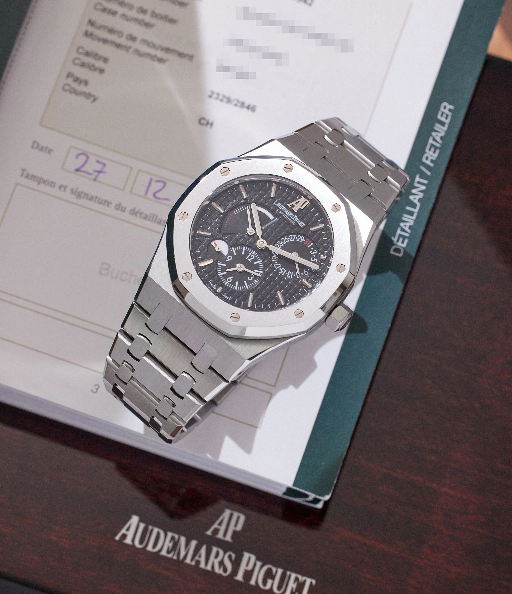 Royal Oak Dual-Time | 26120ST | Stainless-Steel