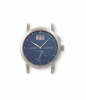 Saxonia | Blue Dial | White Gold