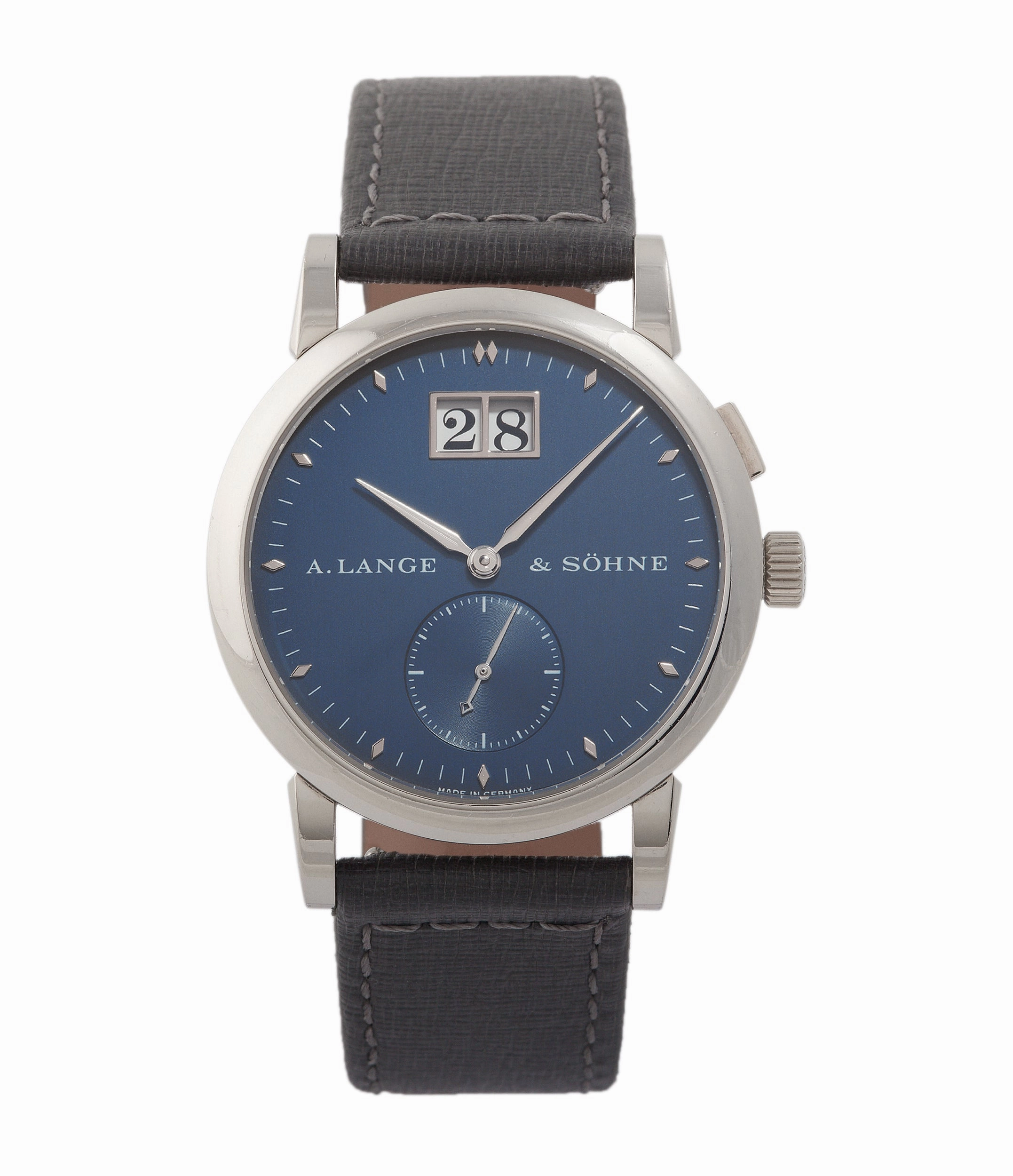 Saxonia | Blue Dial | White Gold