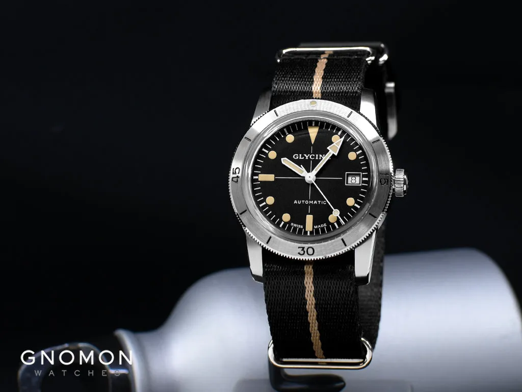 Sea Kraken 39mm Black - Black Nylon Ref. GL0501