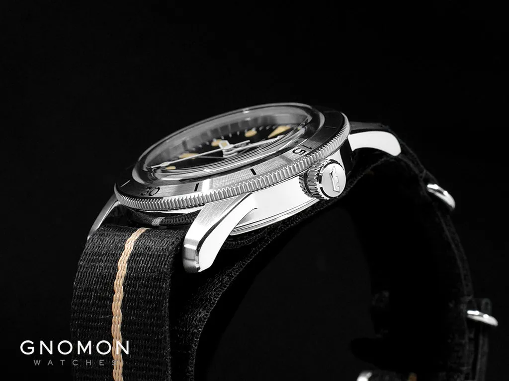Sea Kraken 39mm Black - Black Nylon Ref. GL0501