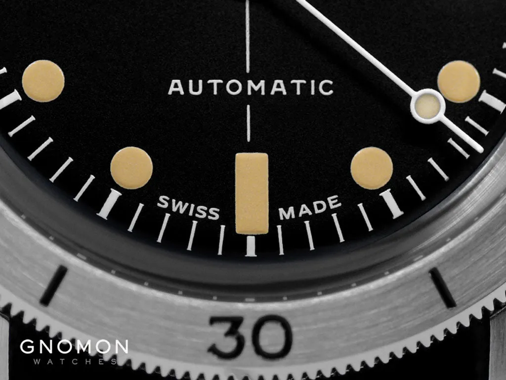 Sea Kraken 39mm Black - Bracelet Ref. GL0504