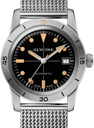 Sea Kraken 39mm Black - Bracelet Ref. GL0504