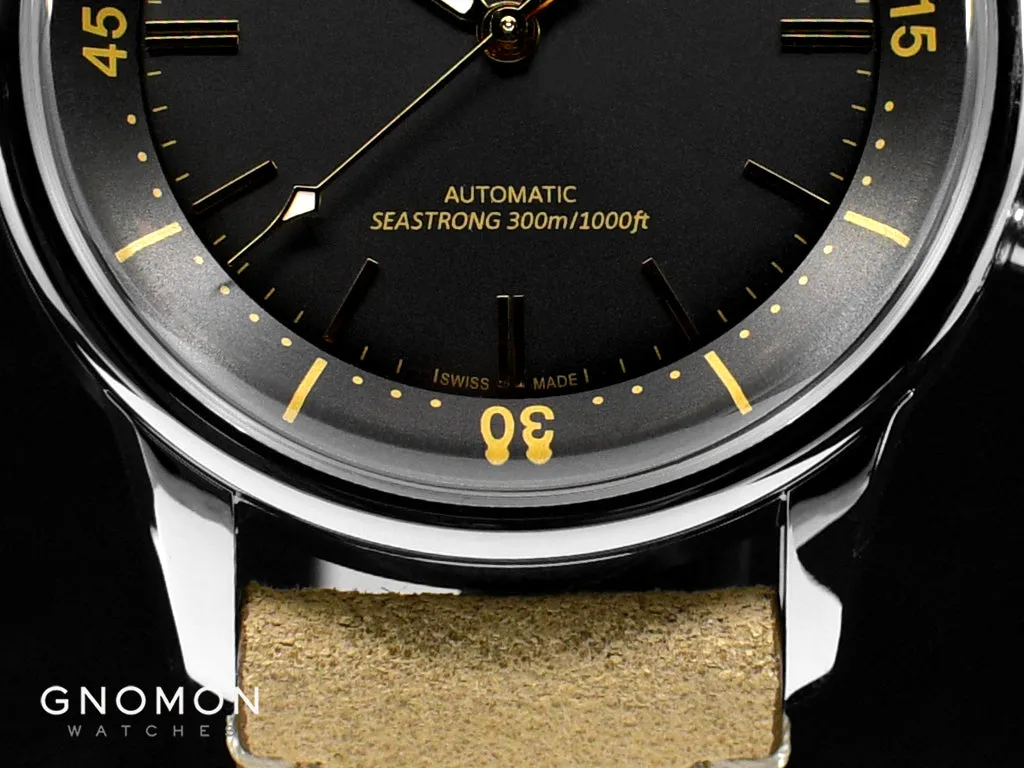 Seastrong Diver 300 Heritage Automatic Gilt Ref. AL-520BY4H6