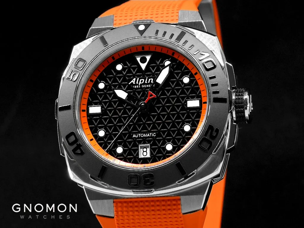 Seastrong Diver Extreme Automatic Black Orange Ref. AL-525BO3VE6