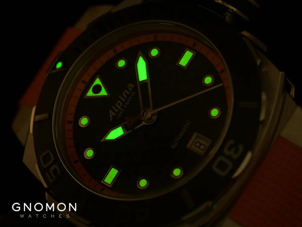 Seastrong Diver Extreme Automatic Black Orange Ref. AL-525BO3VE6