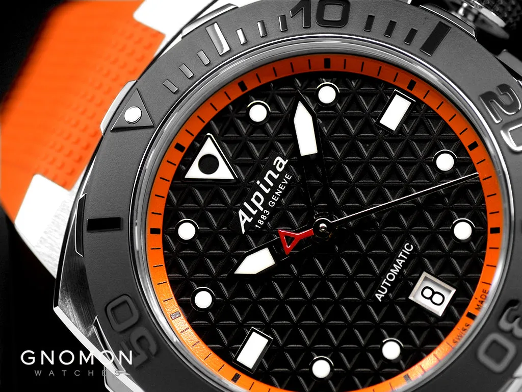 Seastrong Diver Extreme Automatic Black Orange Ref. AL-525BO3VE6