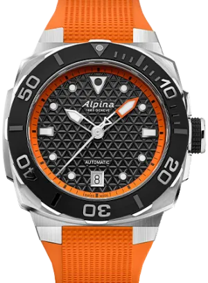 Seastrong Diver Extreme Automatic Black Orange Ref. AL-525BO3VE6