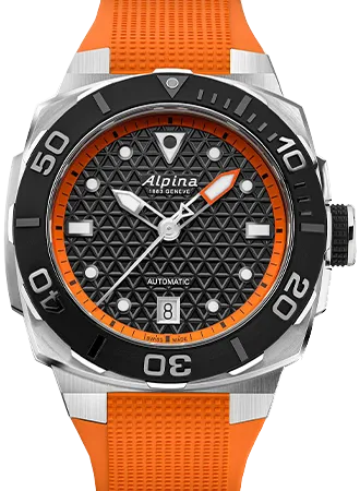 Seastrong Diver Extreme Automatic Black Orange Ref. AL-525BO3VE6