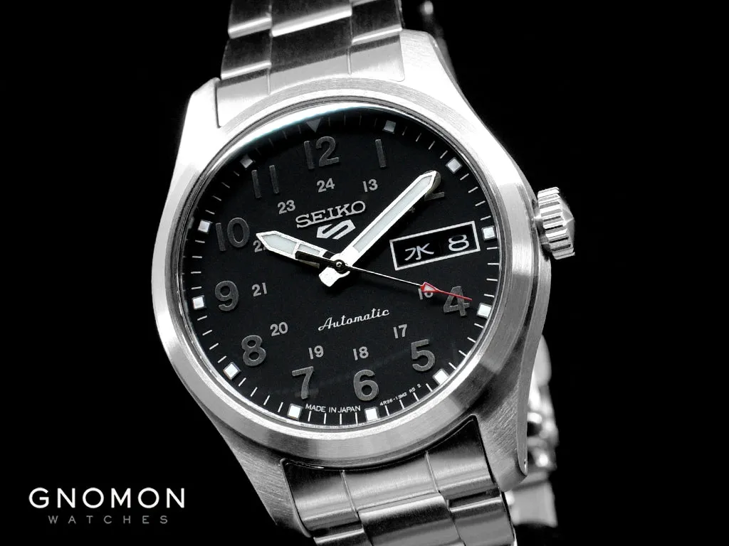 Seiko 5 Sports Field Sports Style Automatic 36 Black Ref. SBSA197