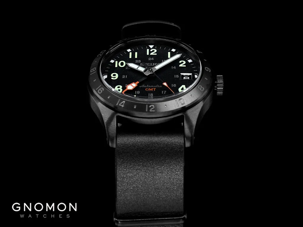 Seiko 5 Sports Field Street Style GMT Blackout Ref. SBSC013