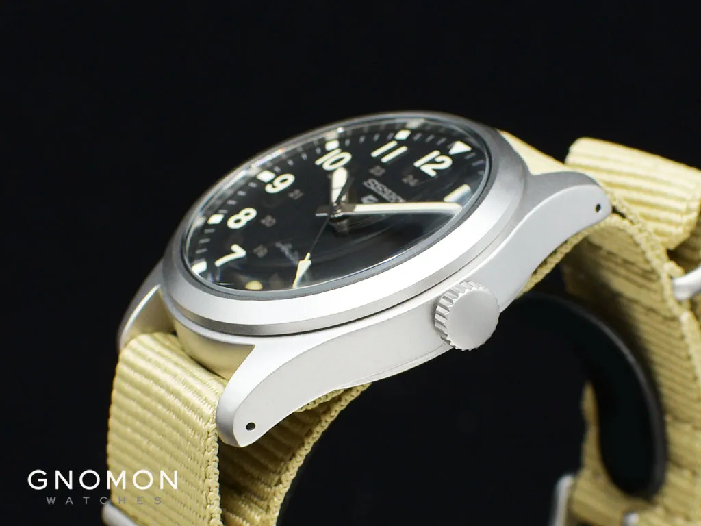 Seiko 5 Sports Military Style Black - Nylon Ref. SBSA117