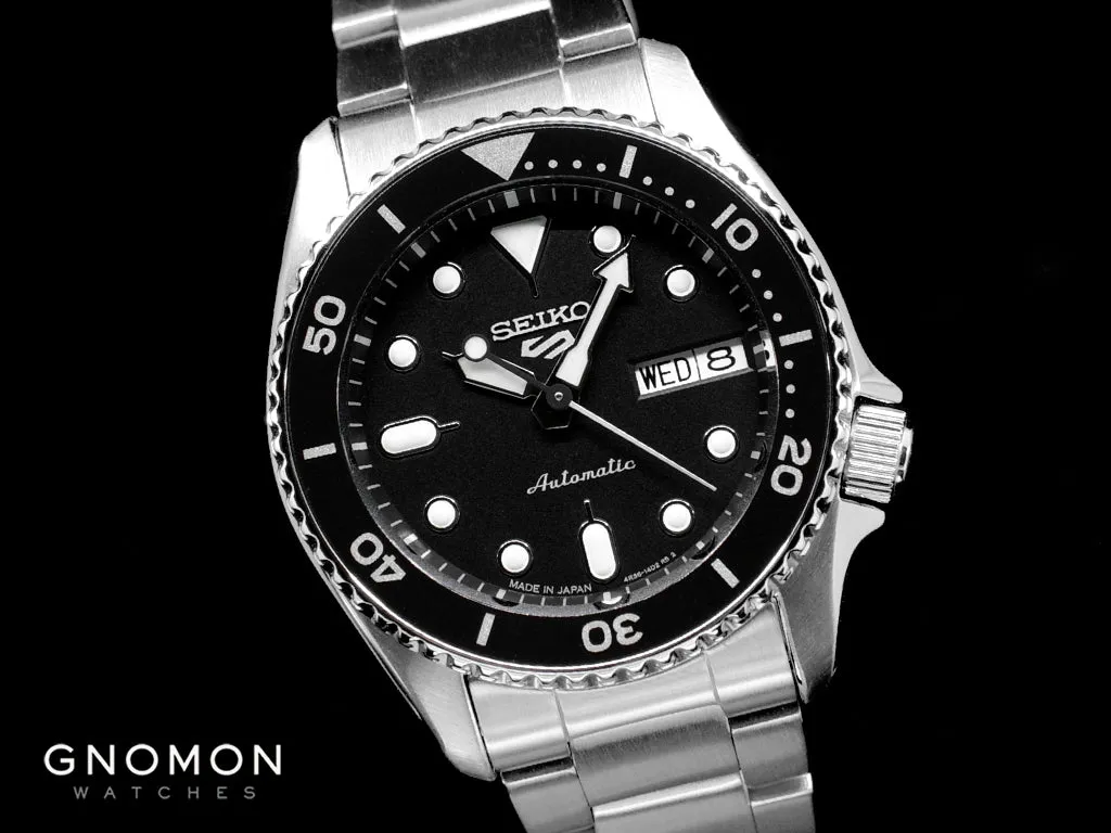 Seiko 5 Sports Sports Style 38mm Black Ref. SBSA225