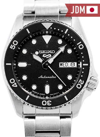 Seiko 5 Sports Sports Style 38mm Black Ref. SBSA225