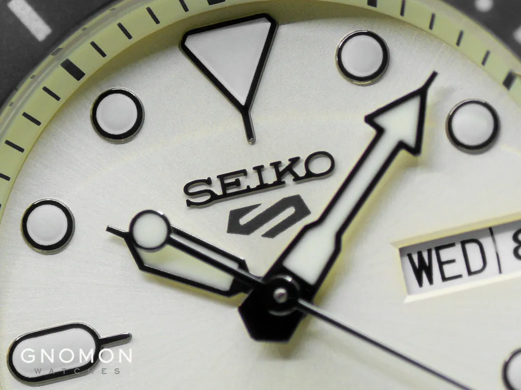 Seiko 5 Sports Sports Style 38mm Champagne White Ref. SBSA227