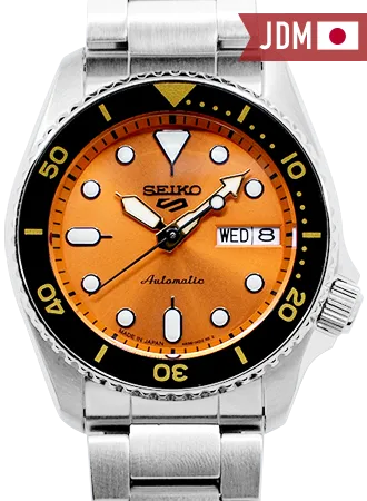 Seiko 5 Sports Sports Style 38mm Orange Ref. SBSA231