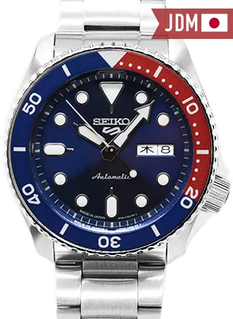 Seiko 5 Sports Sports Style Blue/Red Ref. SBSA003