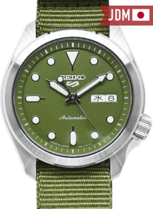 Seiko 5 Sports Sports Style Military Green 40 Ref. SBSA055