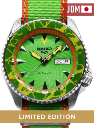 Seiko 5 Sports Street Fighter Series Blanka "Call Of The Wild" - Ltd Ed 9999pcs - Ref. SBSA083