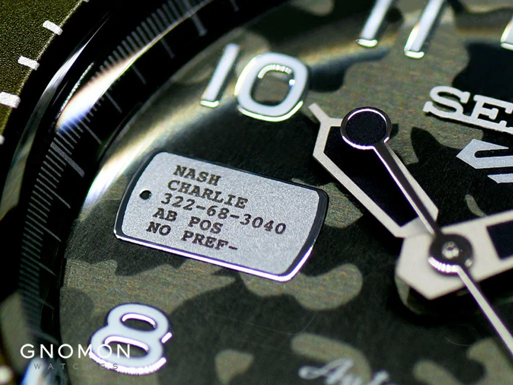 Seiko 5 Sports Street Fighter Series Guile "Indestructible Fortress" - Ltd Ed 9999pcs - Ref. SBSA081