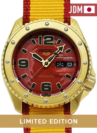Seiko 5 Sports Street Fighter Series Zangief "Iron Cyclone" - Ltd Ed 9999pcs - Ref. SBSA084
