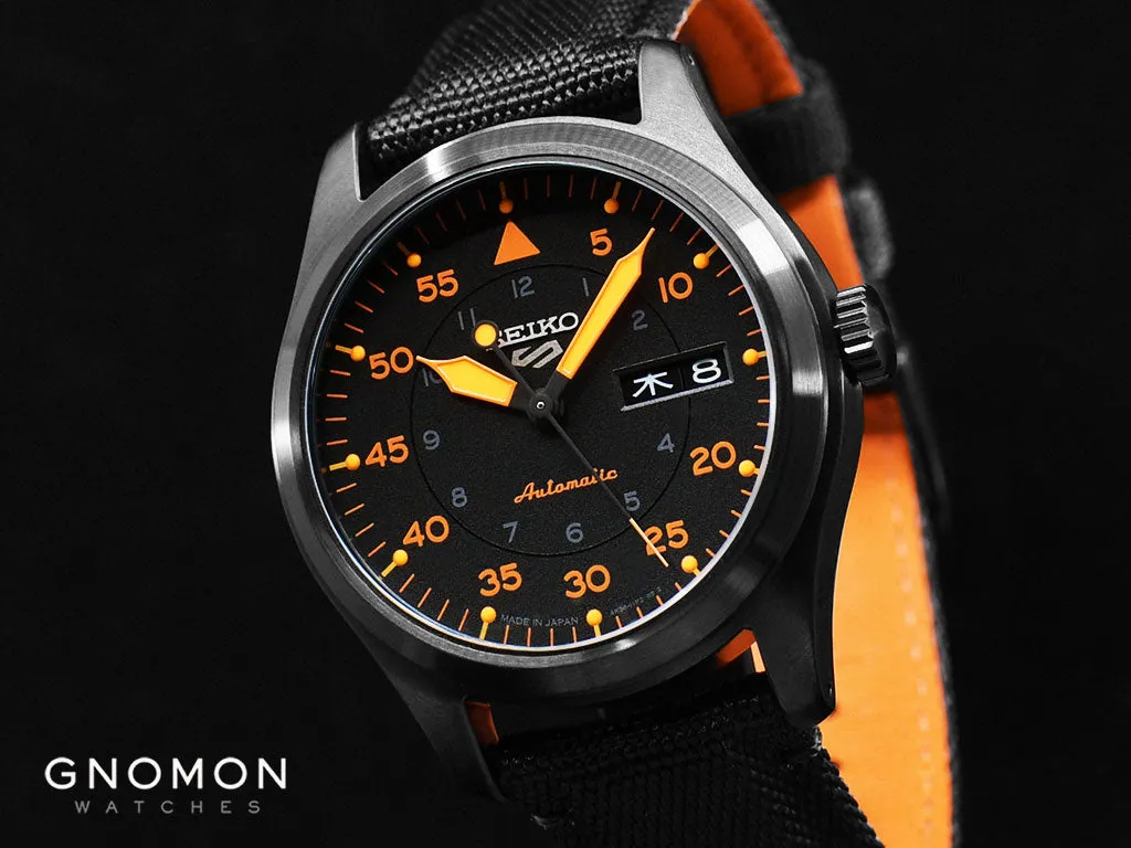 Seiko 5 Sports Street Style Flieger Black Ref. SBSA143
