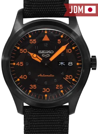 Seiko 5 Sports Street Style Flieger Black Ref. SBSA143