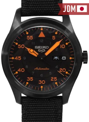 Seiko 5 Sports Street Style Flieger Black Ref. SBSA143