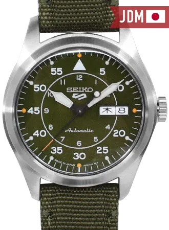 Seiko 5 Sports Street Style Flieger Khaki Green Ref. SBSA141