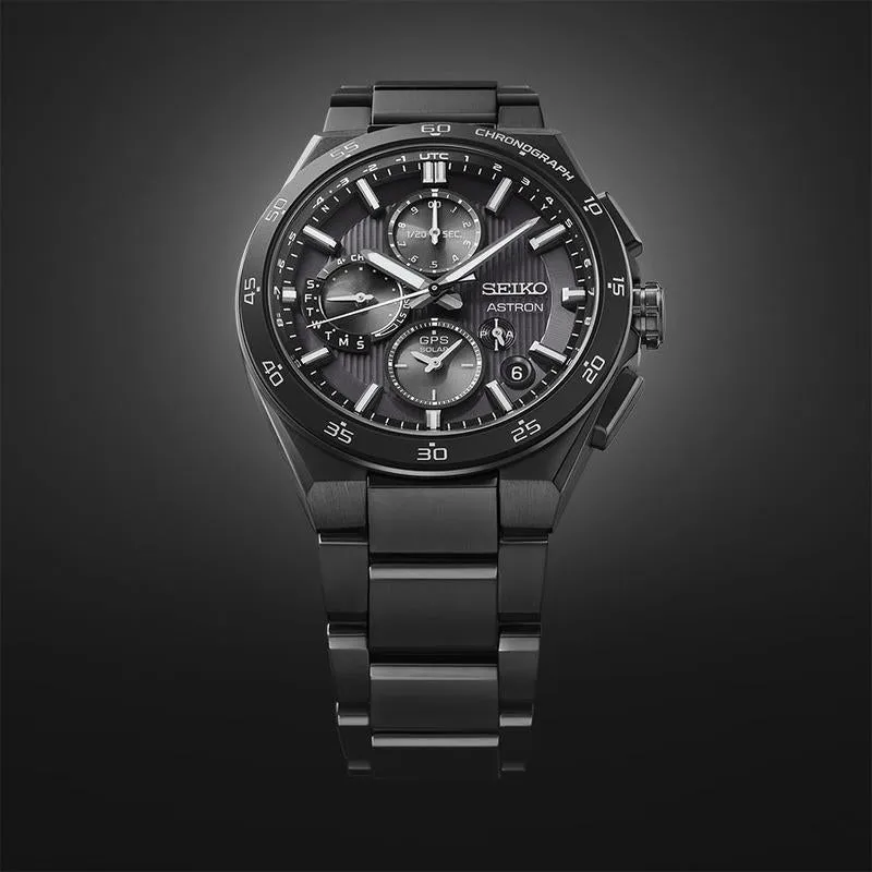 Seiko Astron Deep night 5X GPS Solar Chronograph - SSH155J1