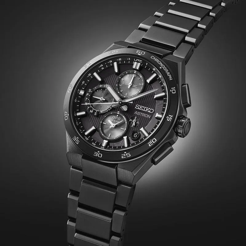 Seiko Astron Deep night 5X GPS Solar Chronograph - SSH155J1